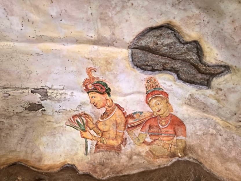 Fresques de Sigiriya